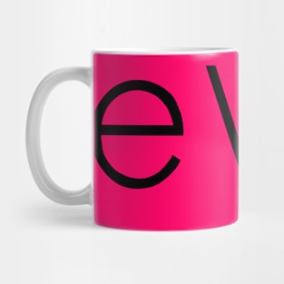 Eve - black Mug